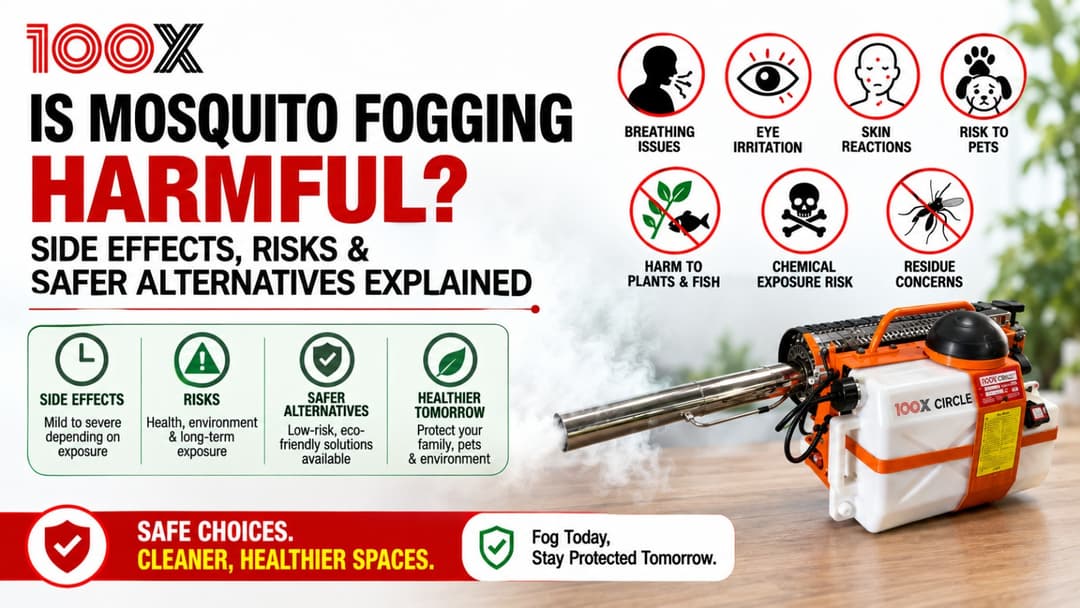 Is Mosquito Fogging Harmful? Side Effects, Risks & Safer Alternatives Explained